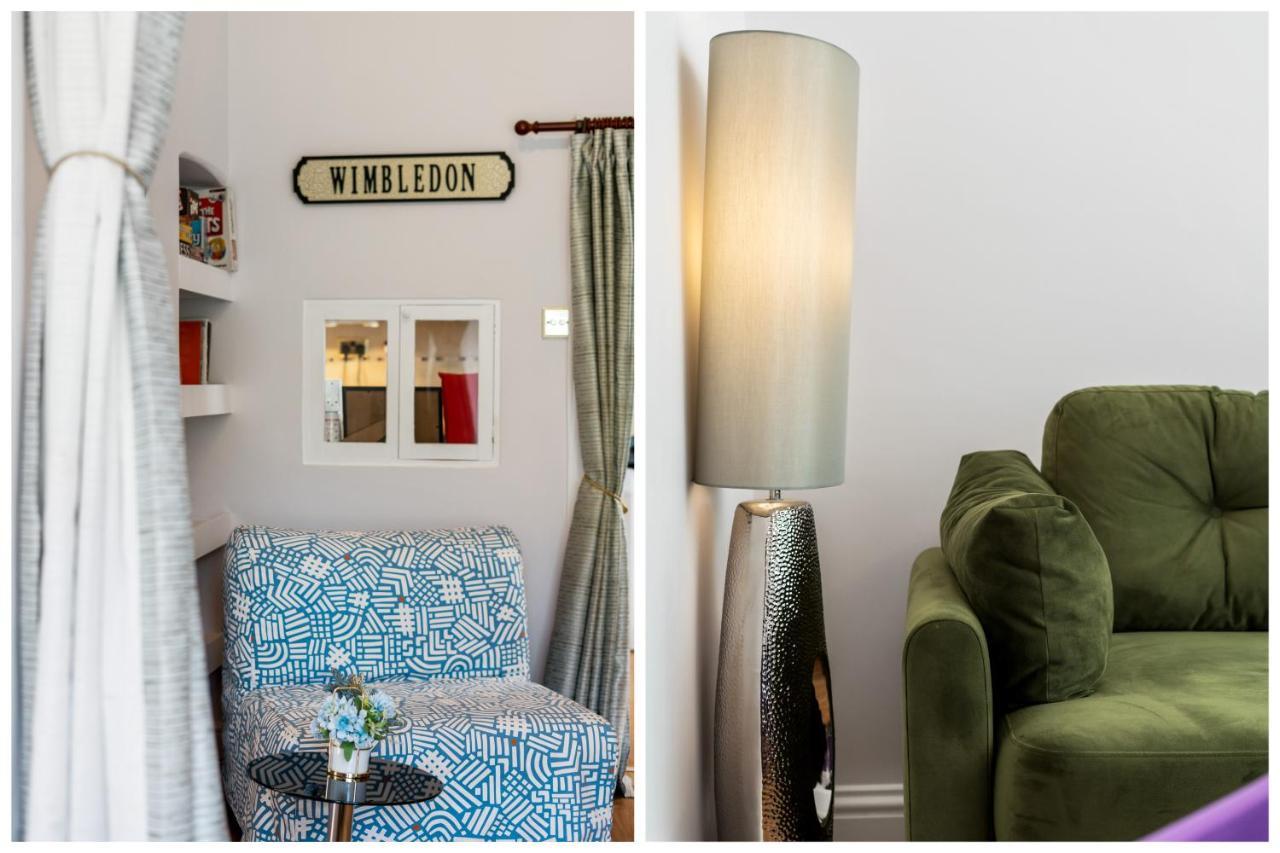 Lovely Garden Apartment In Wimbledon Town Centre With Private Parking By Wimbledon Holiday Lets Λονδίνο Εξωτερικό φωτογραφία